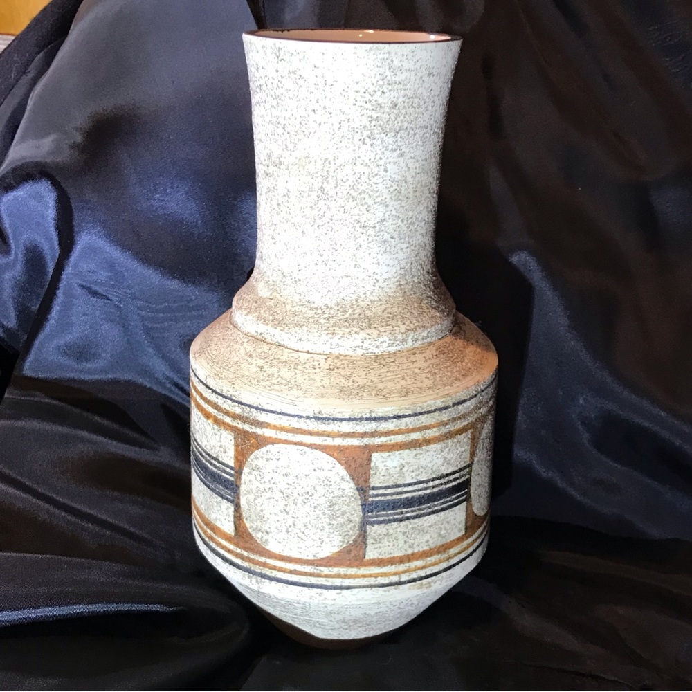 RARE Antique Troika Cornwall England Pottery Vase 🏺